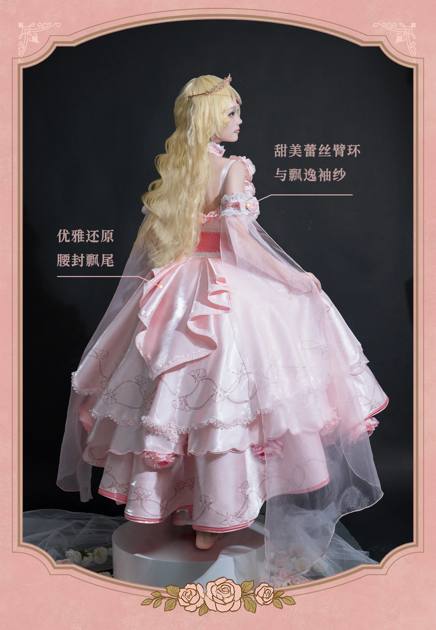 سيا تأثيري حلي لجميع القديسين عيد الميلاد لعب الأدوار حفلة لعبة هزلية حجم S-XXL الذي جعلني أميرة رائع حديثا #2