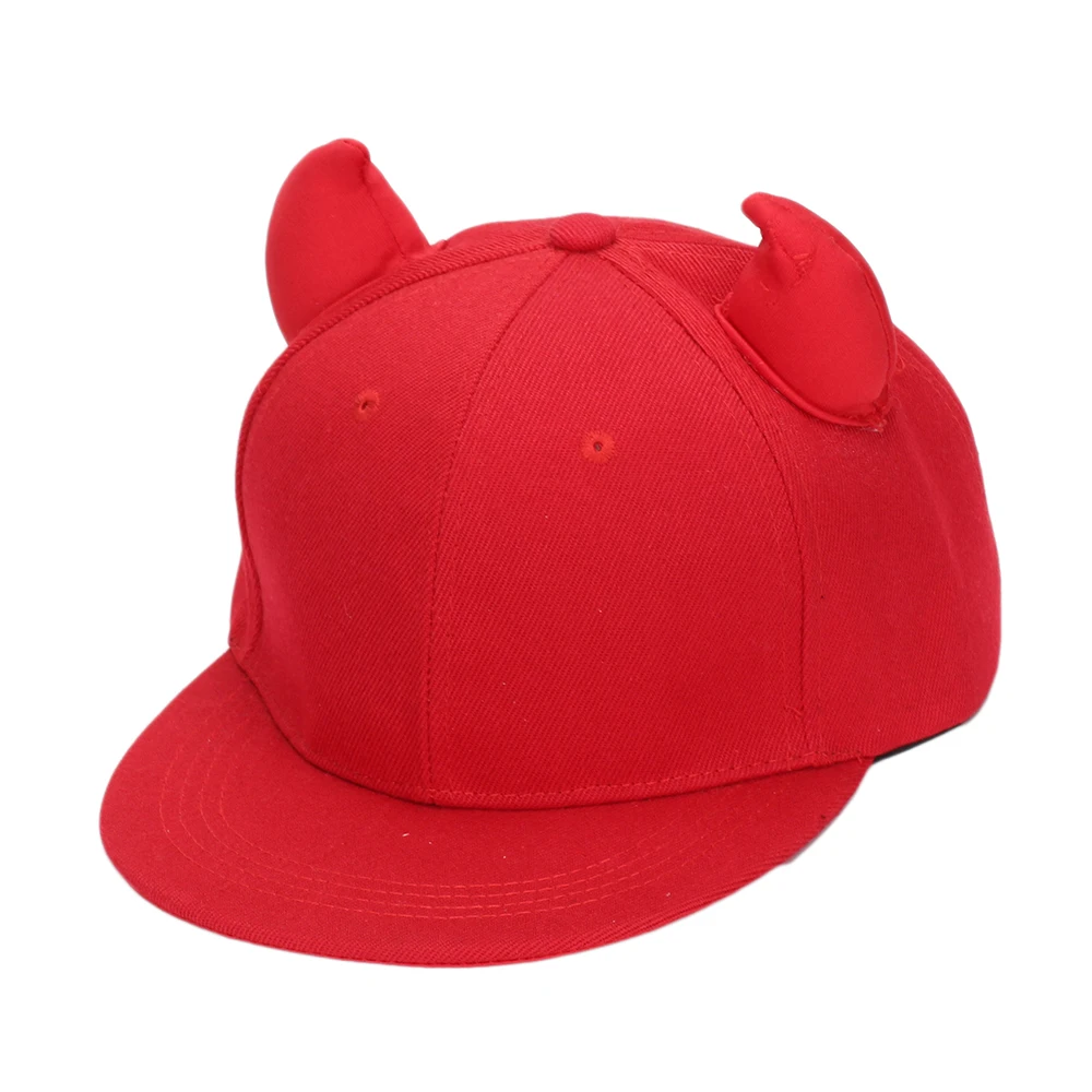 New Outdoor Trend Parent-child Daily Animals Ears Sewing Flat Baseball Cap for Kid Adult Camping Excursions Noveltie Hat DB77