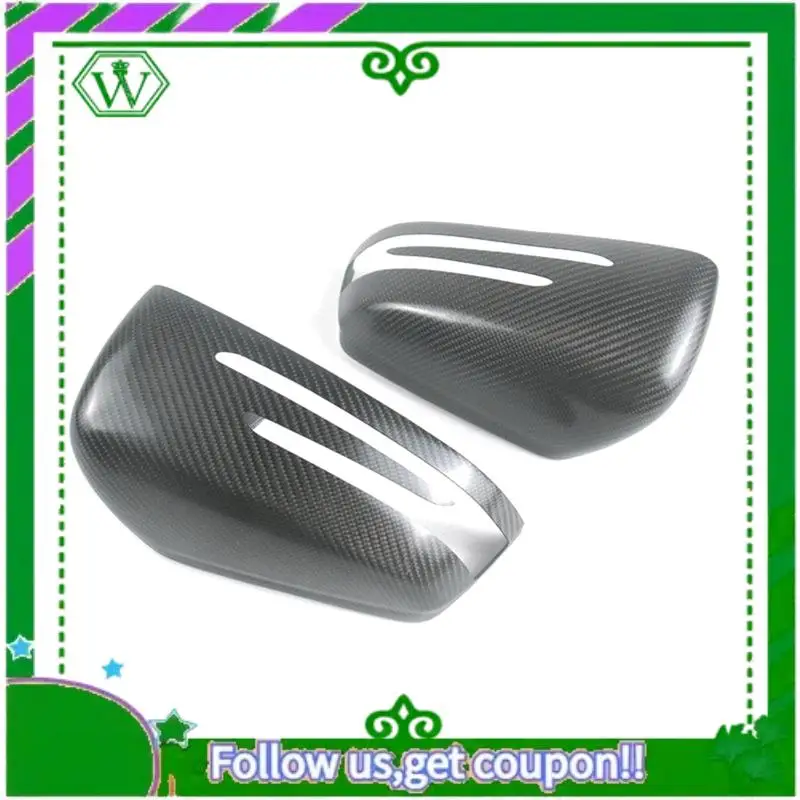 

AC34-для C-Class W204 W212 W218 C63 E63 Сменный матовый корпус зеркала заднего вида из углеродного волокна