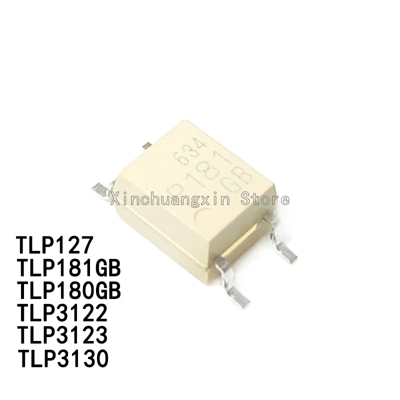 10PCS/Lot TLP127 TLP181GB TLP180GB TLP3130 TLP3123 TLP3122 SOP4 Optoisolator/Transistor Optocoupler