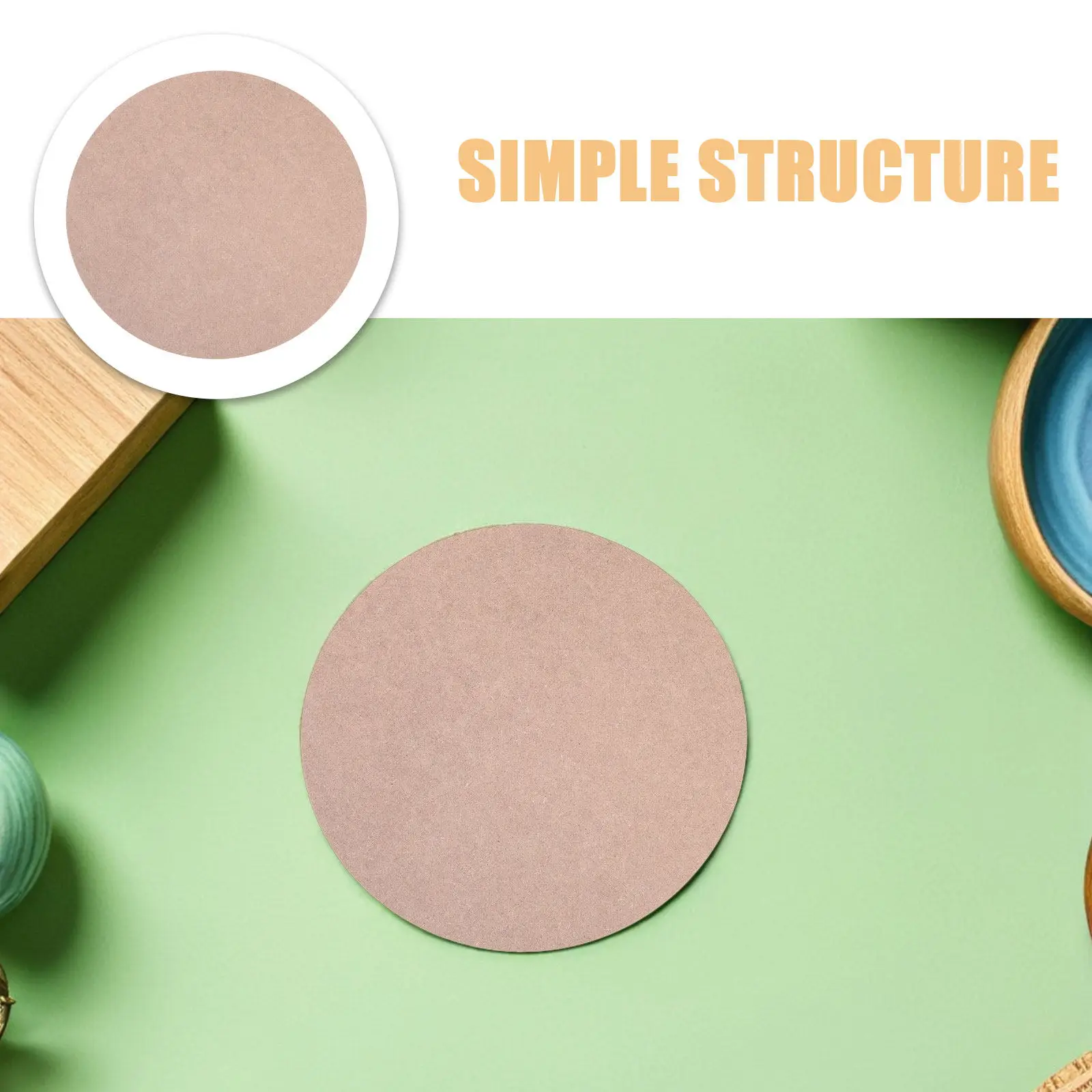 8Pcs Ceramic Pottery Bats - 4.7 Inch Balanced for Clay Drying Efficiency Studio Organization Pottery Wheel Bat