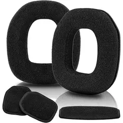 For Logitech Astro A40 A50 Gen3 Gen4 Gaming Headset Earpads Cushions Headband Tuning Foam Pads Soft Flannel/ Protein Leather PU