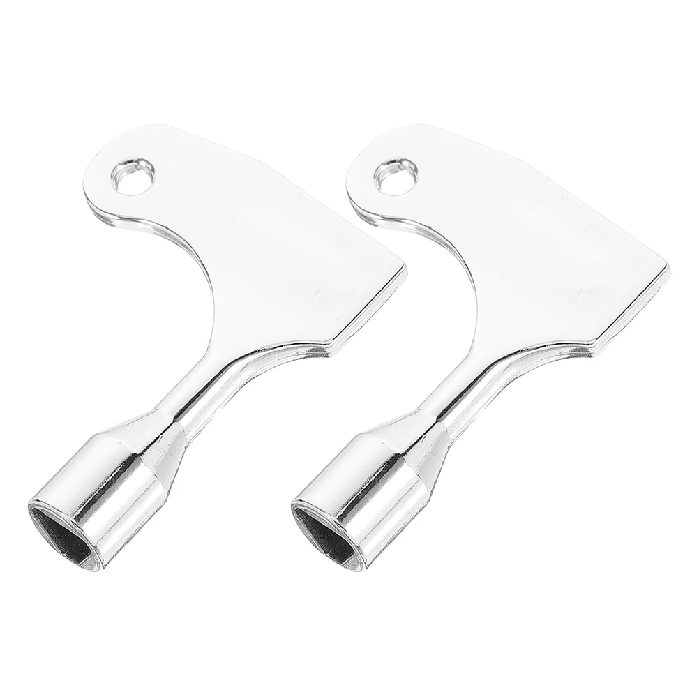 

2 pcs Triangle Socket Spanner For Elevator Emergency Door Release Tool Compatible With Hall Locks Stainless