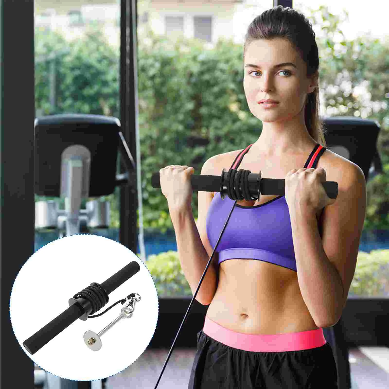 

Arm Strength Trainer Stepper Hand Forearm Adjustable Handle Home Fitness Equipment Exerciser Wrist Training Supplies Man