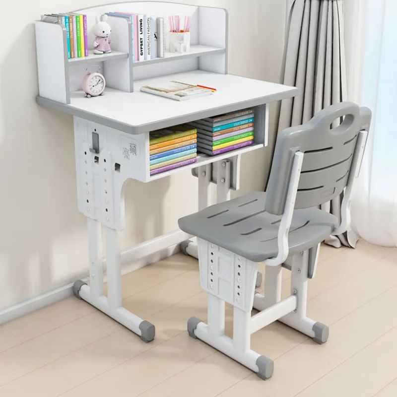 Children White Desk File Cabinets Minimalist Toddler Makeup Tables Writing Girl Mesinha Com Cadeira Infantil Children Furniture