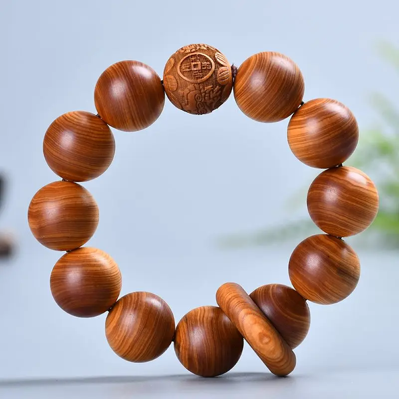 

Authentic Taihang Yabai Bracelet 2.0 Aging Material Black Oil 108 Buddha Beads High Oil And Density Natural Wooden Hand String