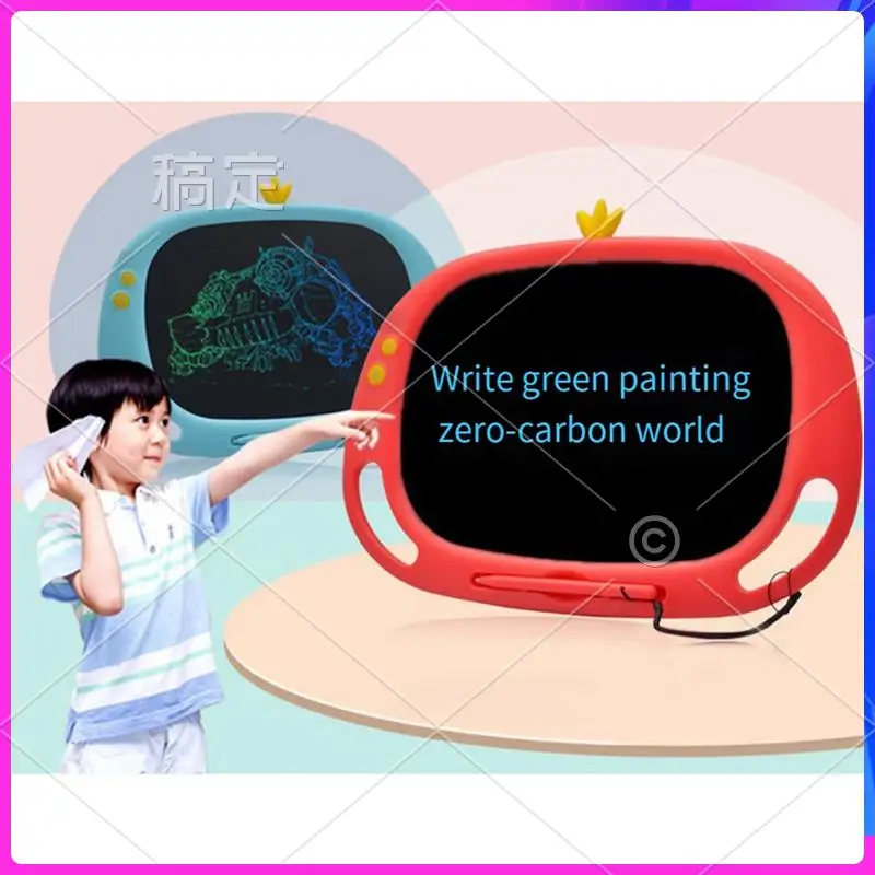 

ABT-13 Inch LCD Writing Board Drawing Board HD Screen Color Multi-Function Electronic Handwriting Board,Light Blue Durable