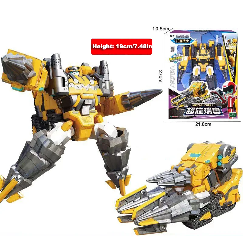 19cm/7.48in anime figuras de ação transformando carro combinador robô mecha carro avião figura ação abs transformação modelo brinquedos