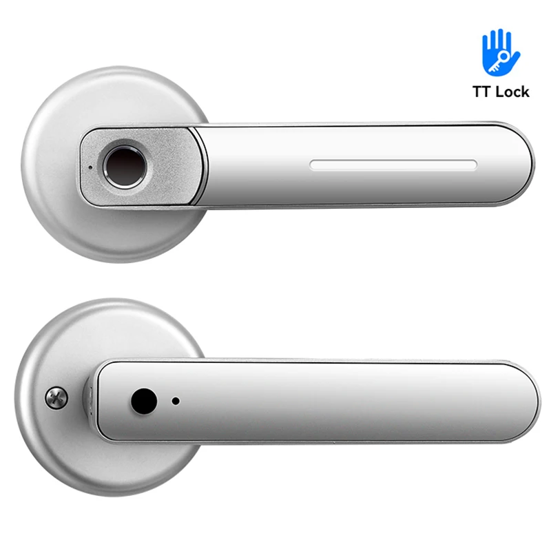 Умный дверной замок с одной защелкой из цинкового сплава