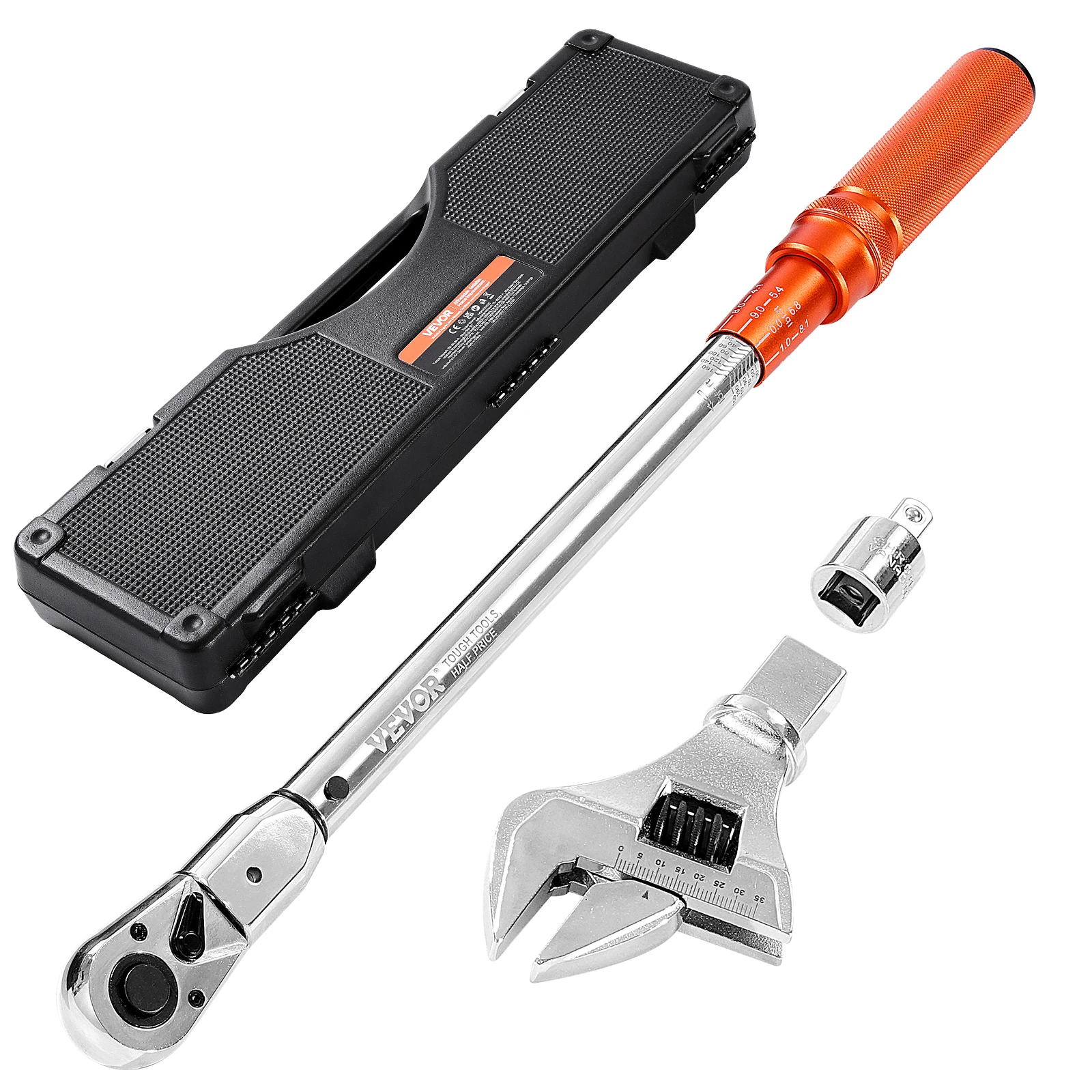 VEVOR Llave de torque ajustable de 1/2 pulgada con escala dual: la mejor opción para precisión y durabilidad en tu taller
