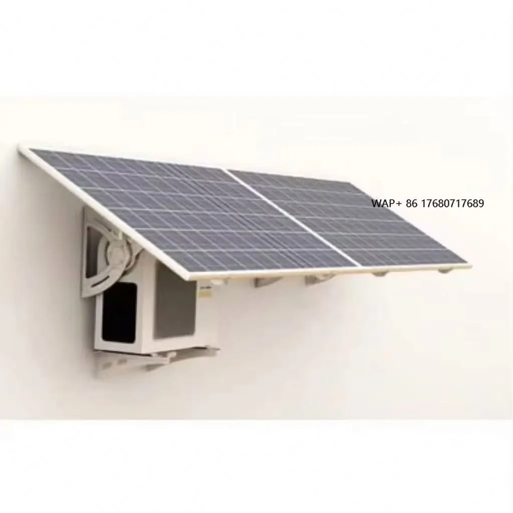 Commercial Solar Air Conditioner 2 Off-Grid 18000 BTU Split Wall Mounted Cooling Only 220V DC 3-Year Warranty