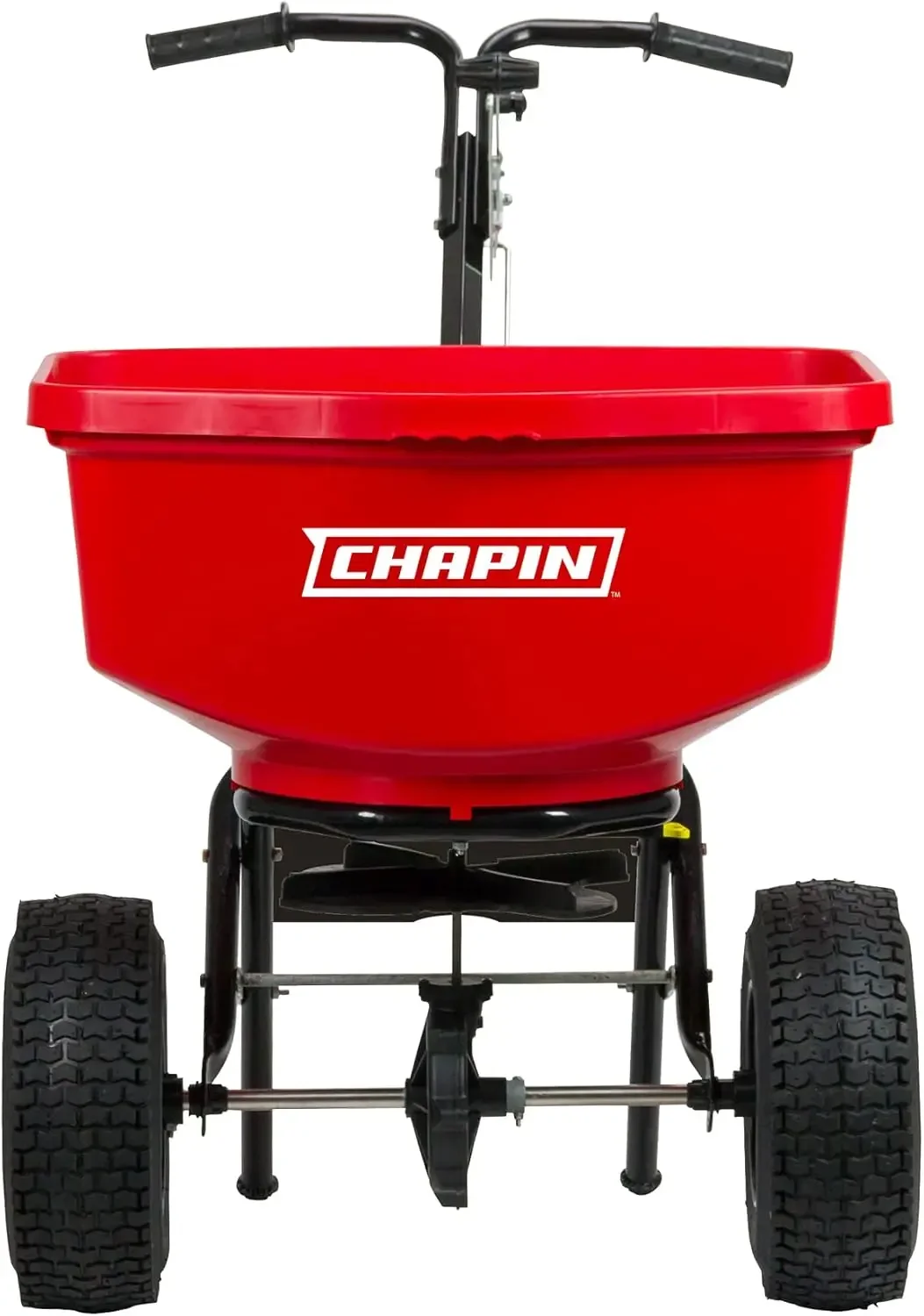 8303C Chapin 100 Pfund professioneller SureSpread-Streuer, 1, Rot