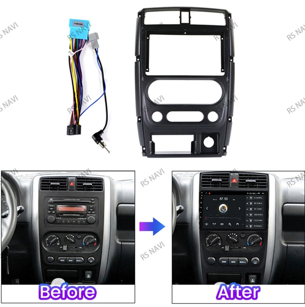 Android 16 Carplay Auto 2K Bildschirm Autoradio Multimedia Player für Suzuki Jimny 3 2005 - 2019 Autoradio GPS Stereo 2din Head Unit – Detail 2