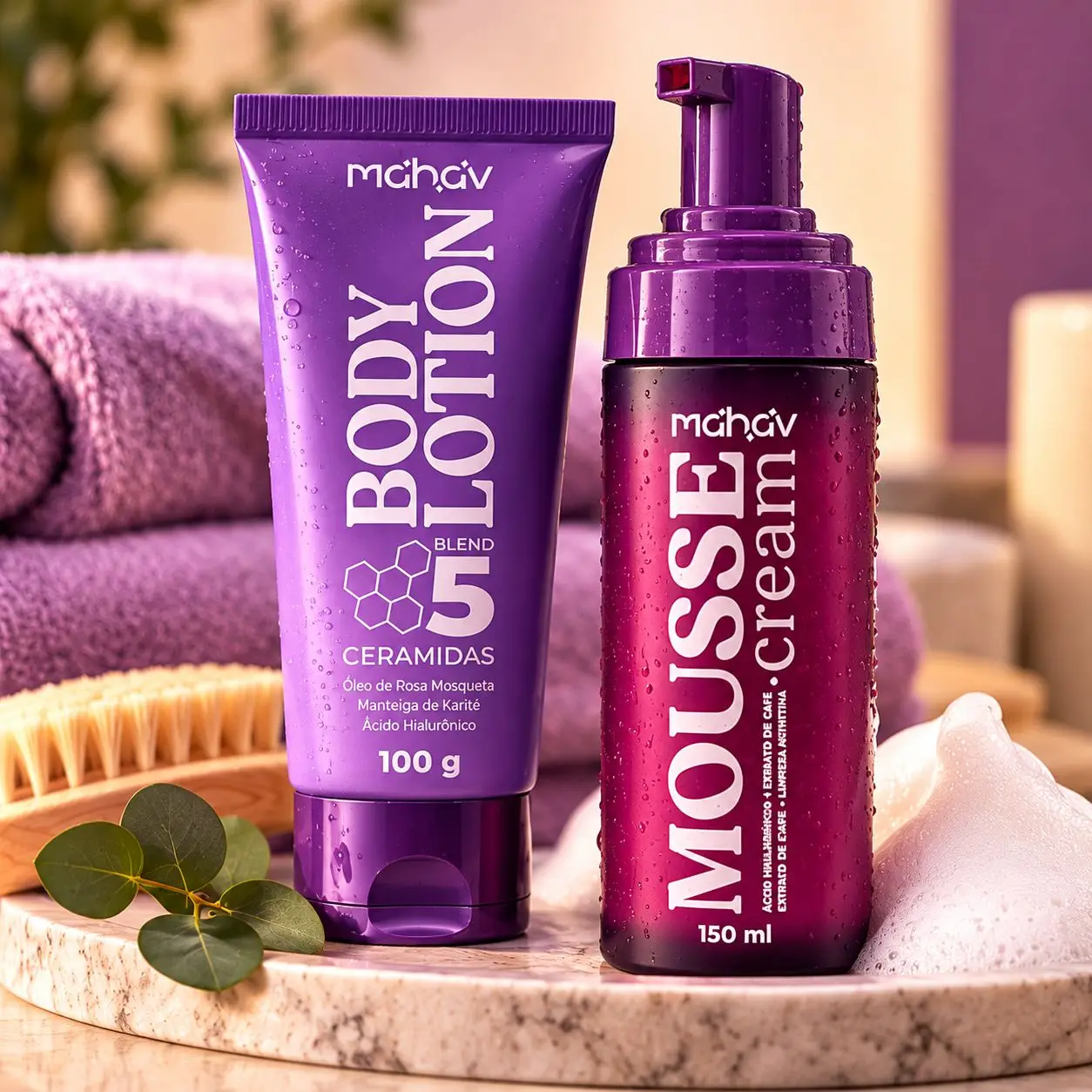 kit-skincare-mahav-sabonete-mousse-facial-150ml-hidratante-corporal-5-ceramidas-100g