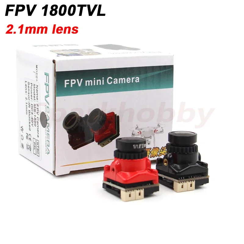 Beast mini kamera FPV 1800TVL 5MP 2.1mm 1/3" calowy czujnik CMOS HDR 19*19MM NTSC i PAL przełączany do części DIY do dronów FPV