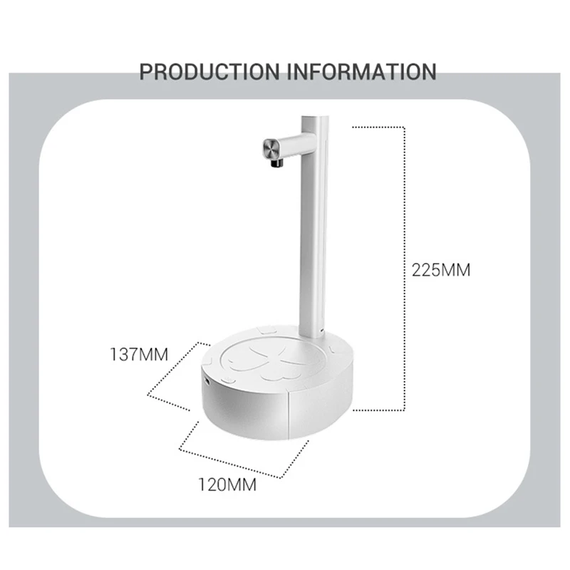 Portable Desktop Electric Water Dispenser Bottle Pump USB Charging Automatic Drinking Water Machine Fit For Home Outdoor