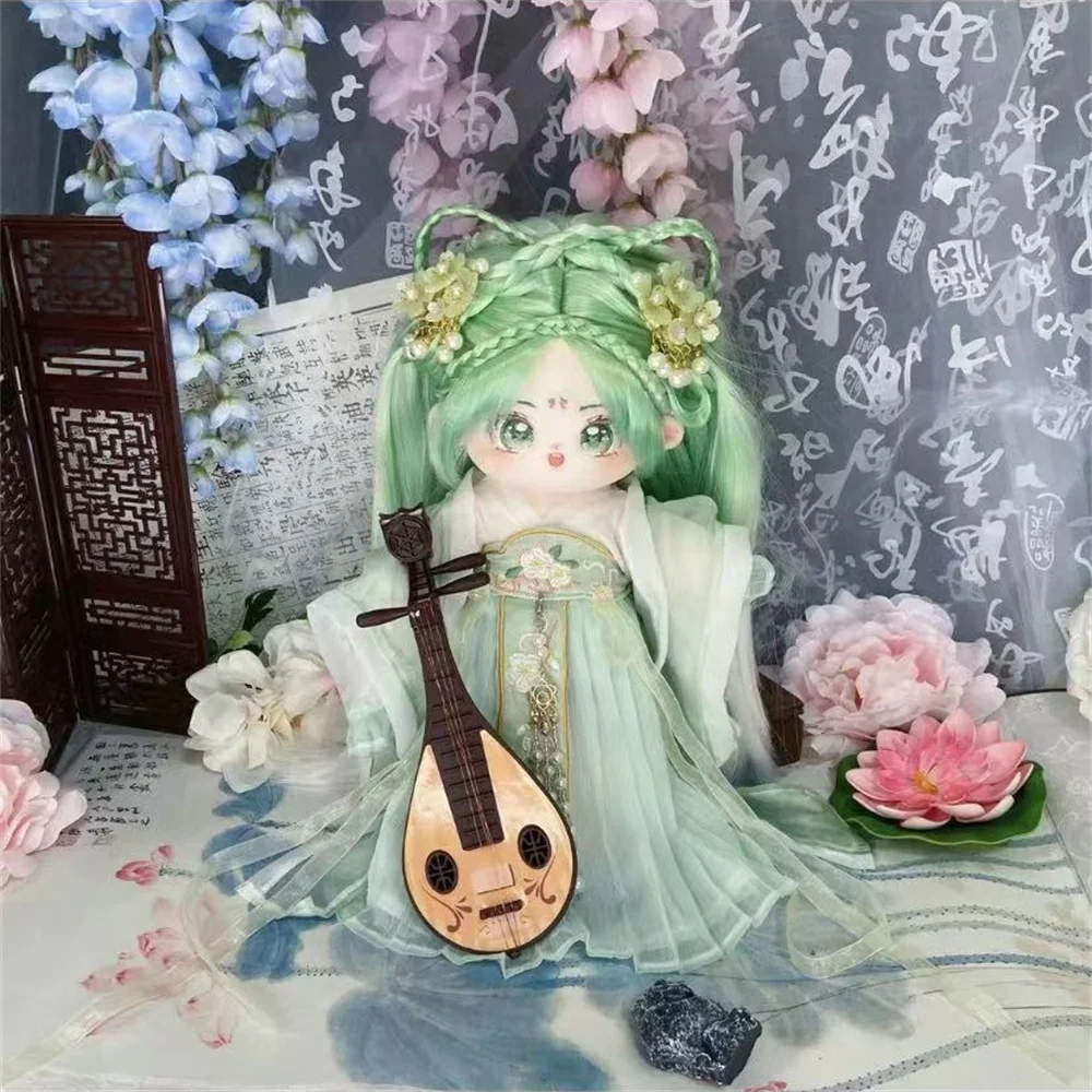 Plushie Sprookje Prinses Meisje Lolita Groen 25cm 28cm Pop Speelgoed Pluche Lichaam Cosplay Origineel Cadeau