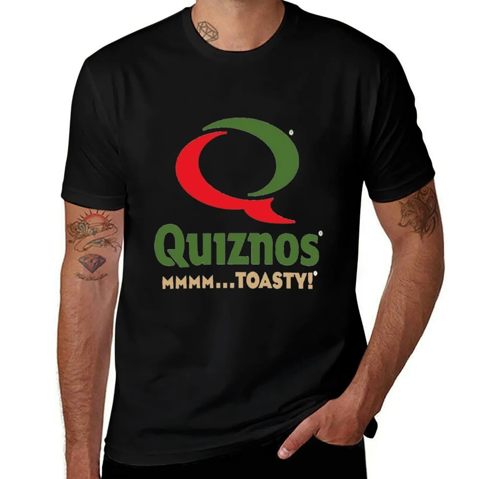

quiznos T-Shirt All Weather Casual Short Sleeve