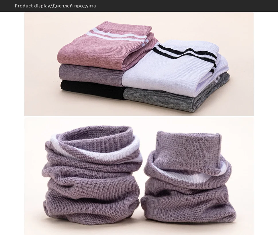 1/5 Paar Zehen kurze Socken Frau Mädchen Baumwolle gestreift solide atmungsaktive weiche elastische unsichtbare Socken 5-Finger-Socken Harajuku – Detail 4