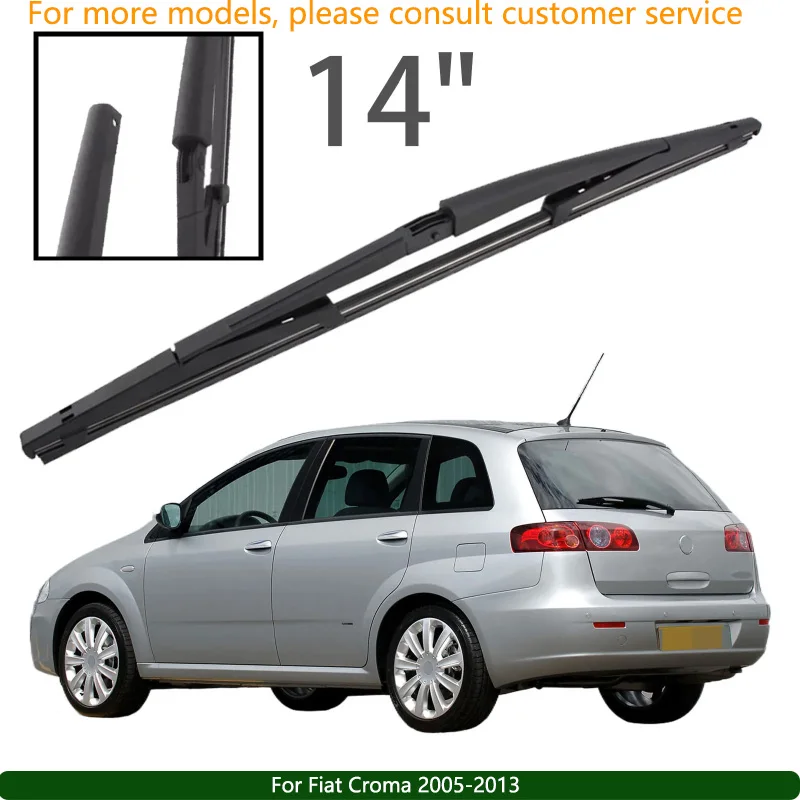 

For Fiat Croma 2005-2013 Car Accessories 14" Rear Windshield Windscreen Washer Wiper Blade