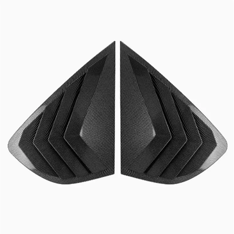

AT92-Car Exterior Accessories Rear Side Window Louver Shutter Cover Trim For Subaru Impreza STI Hatchback 2008-2014