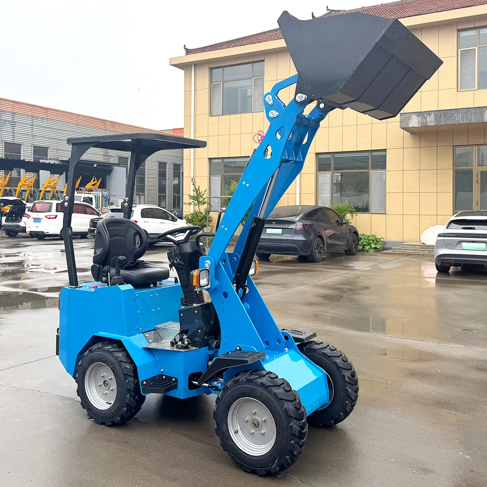 Mini Wheel Loader Compact Dies - Heavy Equipment Landscaping ulasan dan harga