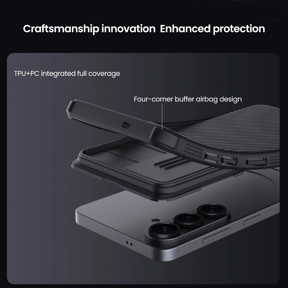 Für Samsung Galaxy S26 Hülle NILLKIN Passgenaue Hülle Camshield Super Frosted Shield Hülle Objektivschutzabdeckung Für Samsung Galaxy S26 – Detail 11