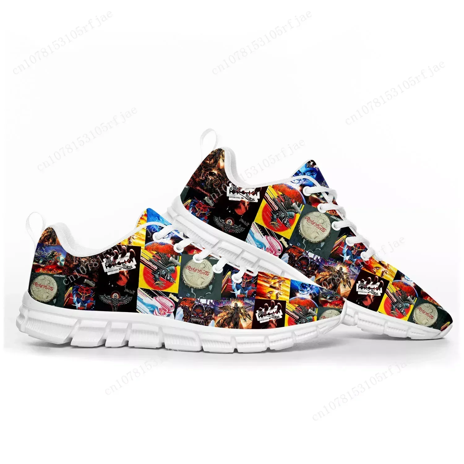 

Judas Priest Heavy Metal Rock Band Sports Shoes Mens Womens Teenager Kids Children Sneakers Custom High Quality Couple Shoes