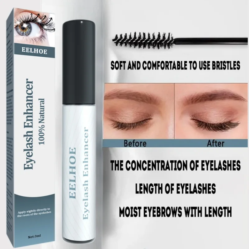 7 Days Fast Eyelash Growth Serum Natural Curl Slender Thick Eyelash Growth Solution Eyelash Lift Lengthening Cosmetics