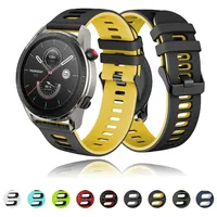 Silicone Wrist Strap For Huami Amazfit GTR 4/3/2 GTR 47mm Pace Stratos GTS4 3 Smart Watch Band Bracelet For Xiaomi Watch 2Pro S3