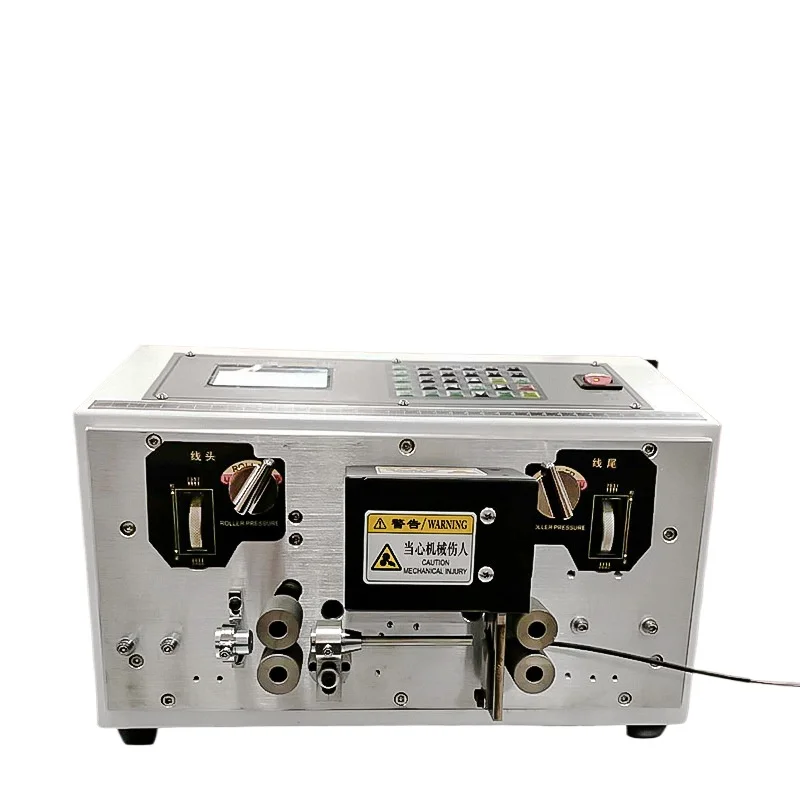 Intelligent automatic computerized peeling machine thread cutting machine