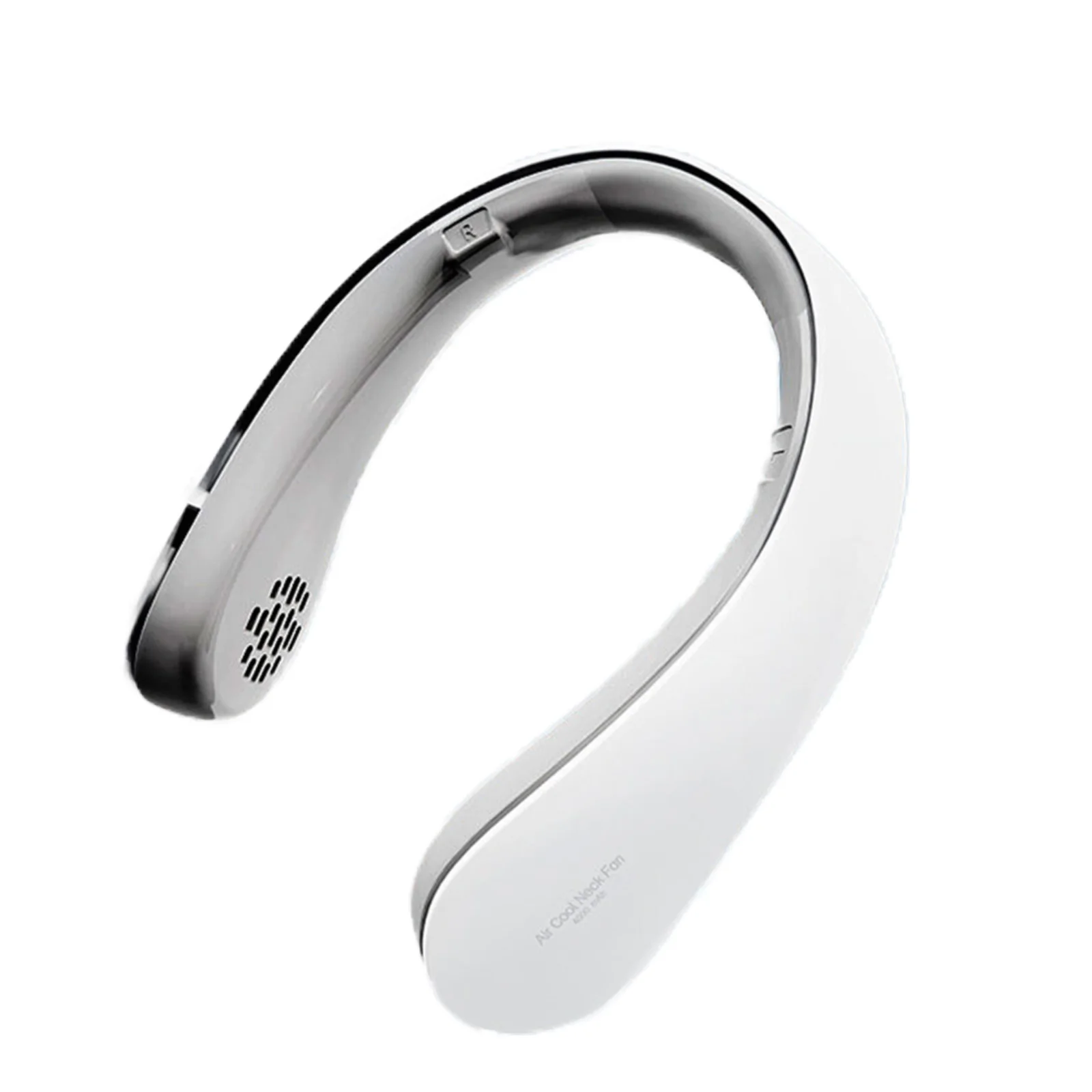 مروحة 4 منافذ هواء أساسية يمكن ارتداؤها USB شحن الرقبة مروحة بلا أوراق 4000 مللي أمبير