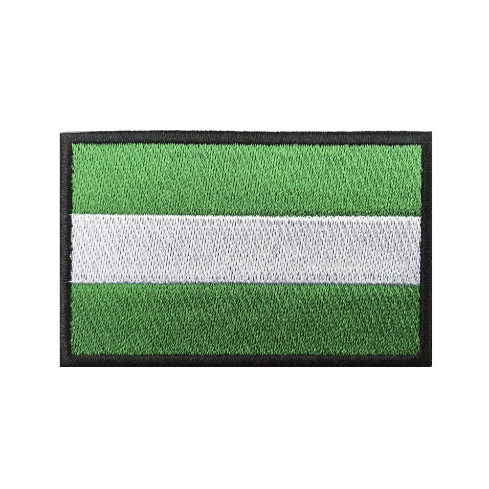 Brazalete bordado bandera Andalucía – Parche tela militar velcro