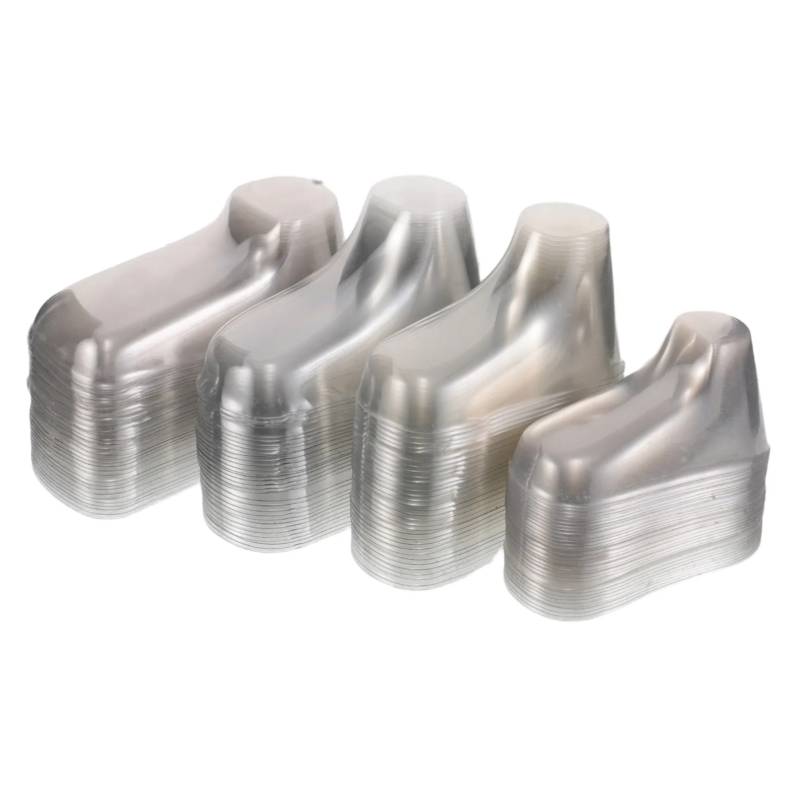 120Pcs Baby Shoe Display Insert Clear Plastic Feet Form Toddler Shoes Support Stand Holder Booties Showcase 8 9 10 11Cm