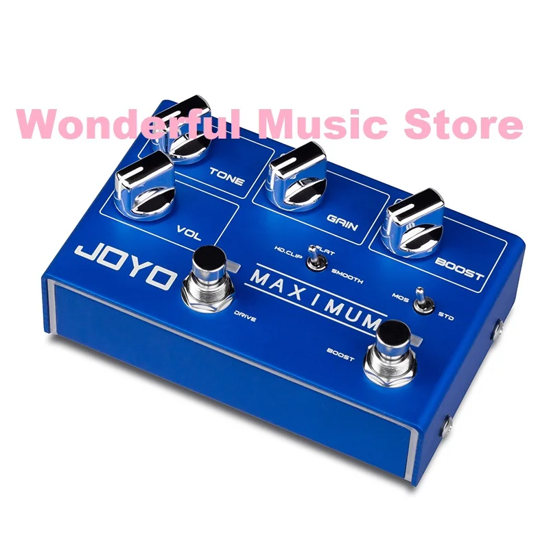 

JOYO R-05 Maximum Overdrive Pedal Guitar Effect Pedal Wild Overdrive Long Sustain Distortion Effect Mini Pedal Guitar Bass Parts