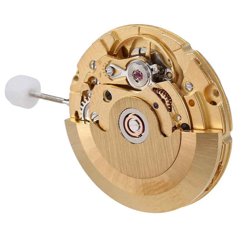 

EYFL-2X 4 Hands Watch Movement 25 Jewels 2836 Automatic Mechanical Watch Movement Date At 3 O'clock For ETA 2836-2 GMT Gold