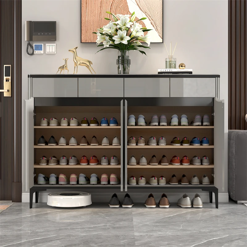 غرفة المعيشة صالون خزانة خذاء رف عمودي صانع الأحذية مقاعد البدلاء المنظمون خزانة خذاء الدولاب Szafki Do Salonu أثاث المدخل