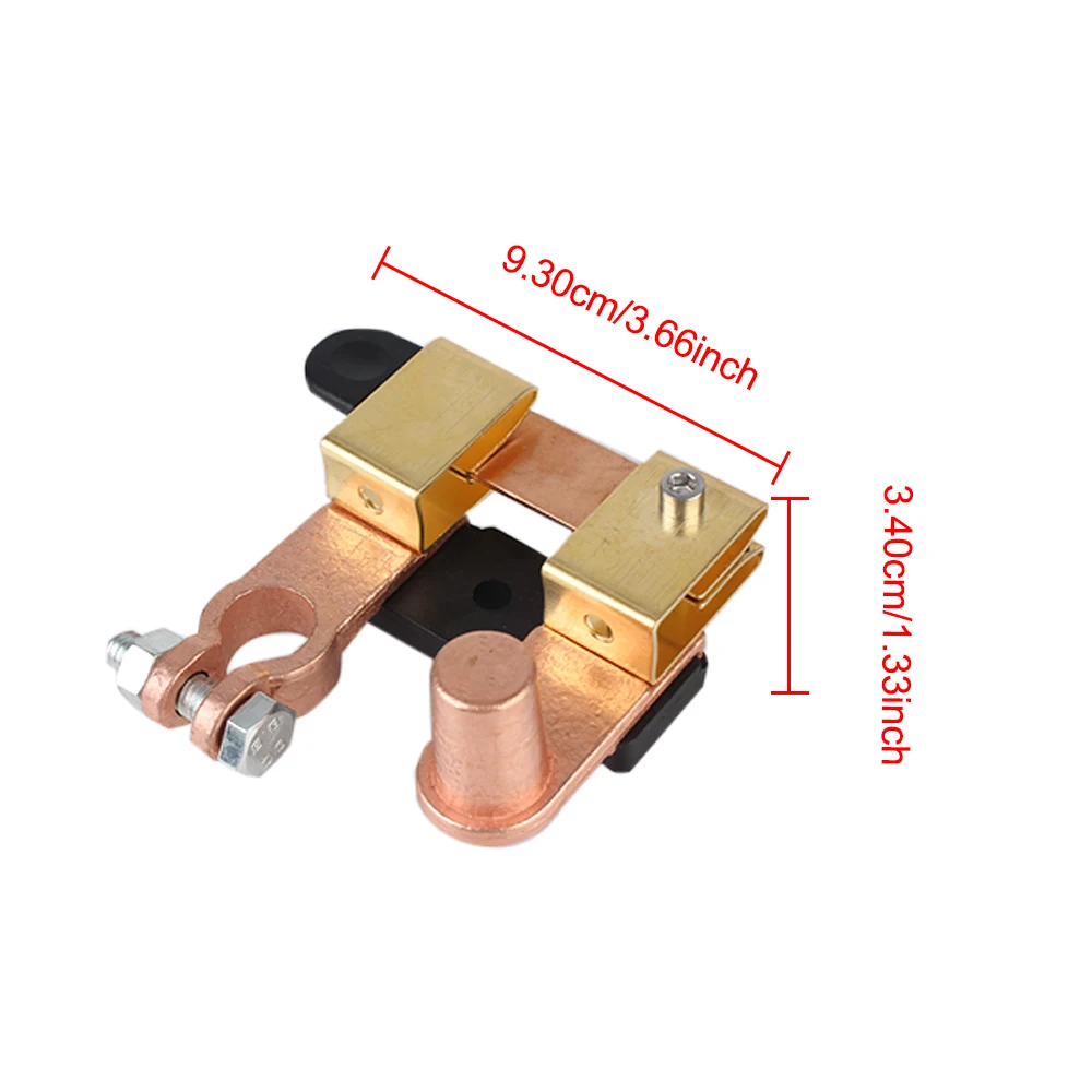 Power Off Switch Battery Disconnect Switch Isolator Knife Type 12V/24V Car Battery Leakage Protection Switch