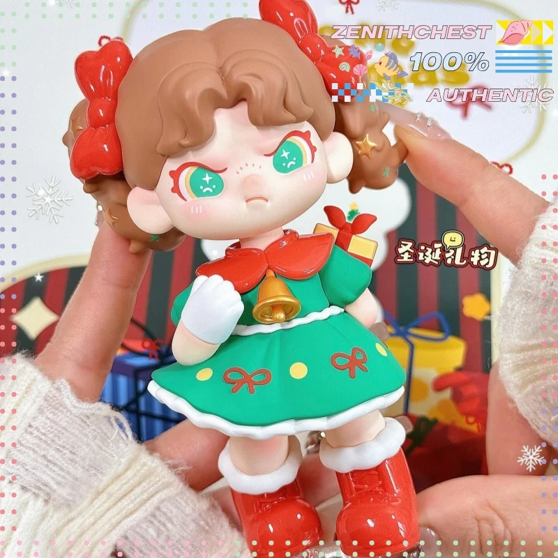 

Аутентичный Рождественский подарок Dora Give Me, ограниченная серия, игрушечная бирка, рождественский подарок, мини-кукла для декора стола