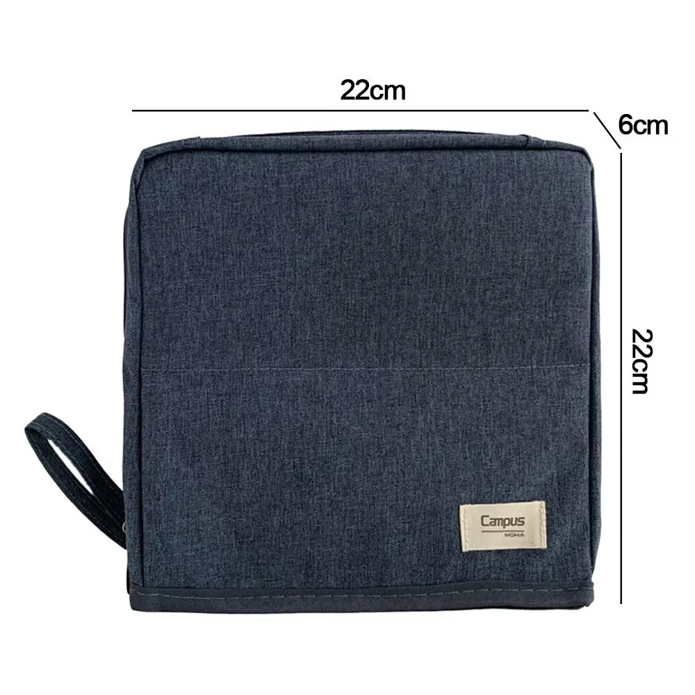 Nuevo Bolsa para bolígrafos Oxford, bolsa de cosméticos multifuncional de gran capacidad, organizador de papelería, regalo