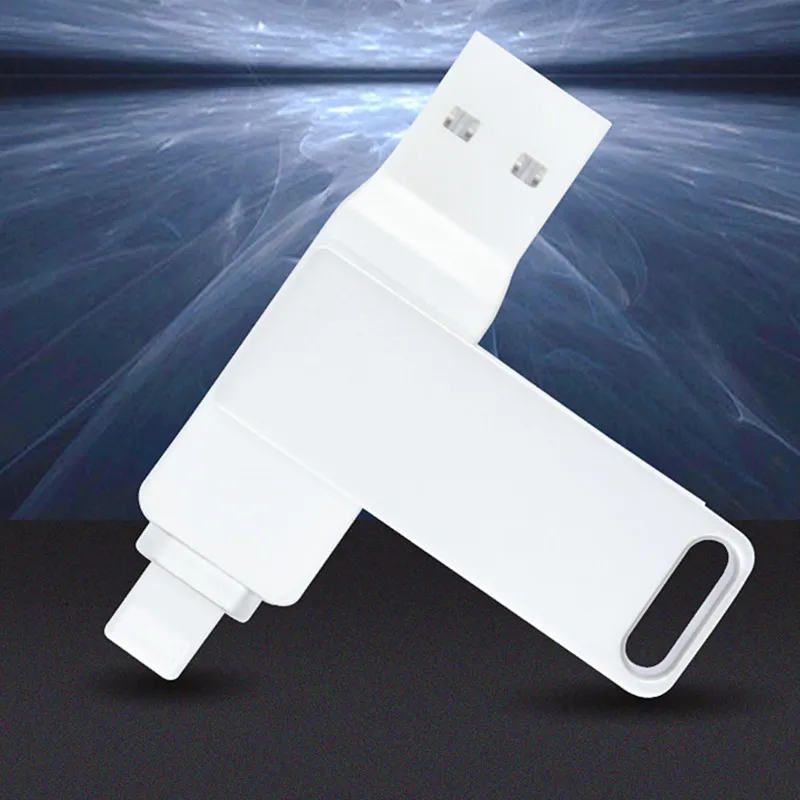 USB 3.0 Flash Drive for iphone ipad 2in1 64GB 128G Pendrive to lightning interface usb3.0 pendrives for ipad Iphone 11/12/13/14