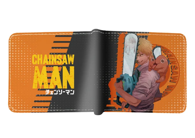 Halloween Anime Orange Hund Geldbörsen Cosplay Kawaii Welpe Schlechte Frauen Pu Geldbörse Kartenhalter Weihnachten Ornament Geburtstagsgeschenke – Detail 6