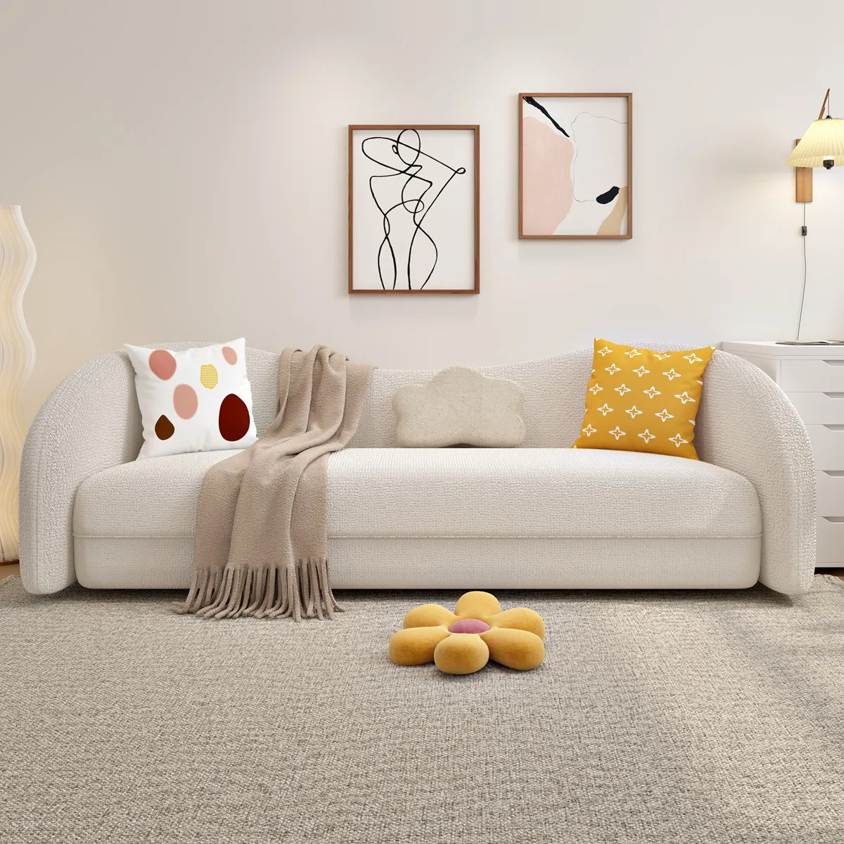 Soft Velvet Folding with Storage Modern Futon  Convertible Low Price Folding Sofa Bed Furniture
