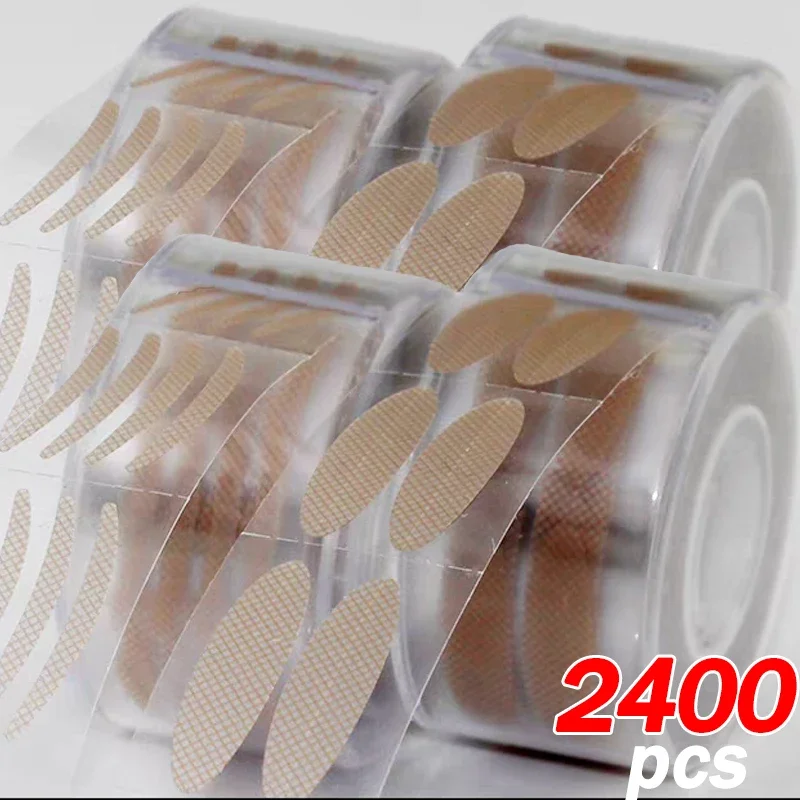

Invisible Double Eyelid Tape Sticker Self-adhesive Lace Mesh Eyelid Paste Olive-shaped Eye Lift Natural Strips Makeup Tools