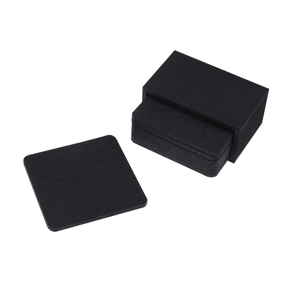 

8pcs Placemat Coaster Absorbent Heat Insulation Pad Non Slip Kitchen Supplies Tableware Mat Easy Clean Home Cafe Restaurant