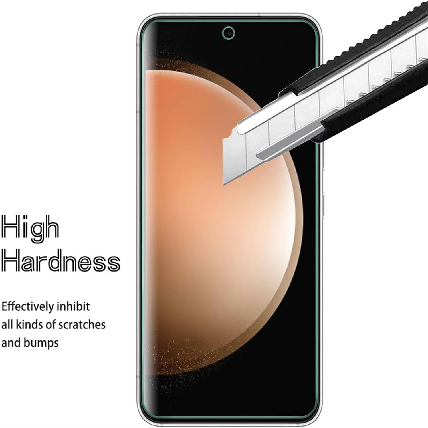 

2/4Pcs HD Screen Protector for Samsung Galaxy S23 FE 5G 9H Tempered Glass