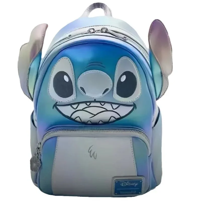 MINISO disney okolní lilo a steh batoh mochila PU kůže pack cestovní dívčí nemluvně kabelka pro dívčí rameno brašna