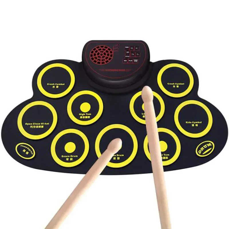 Professional Trigger Electronic Drums Pad Practice Kids Electronic Percussion Adults Platillo Electronico Music Equipment