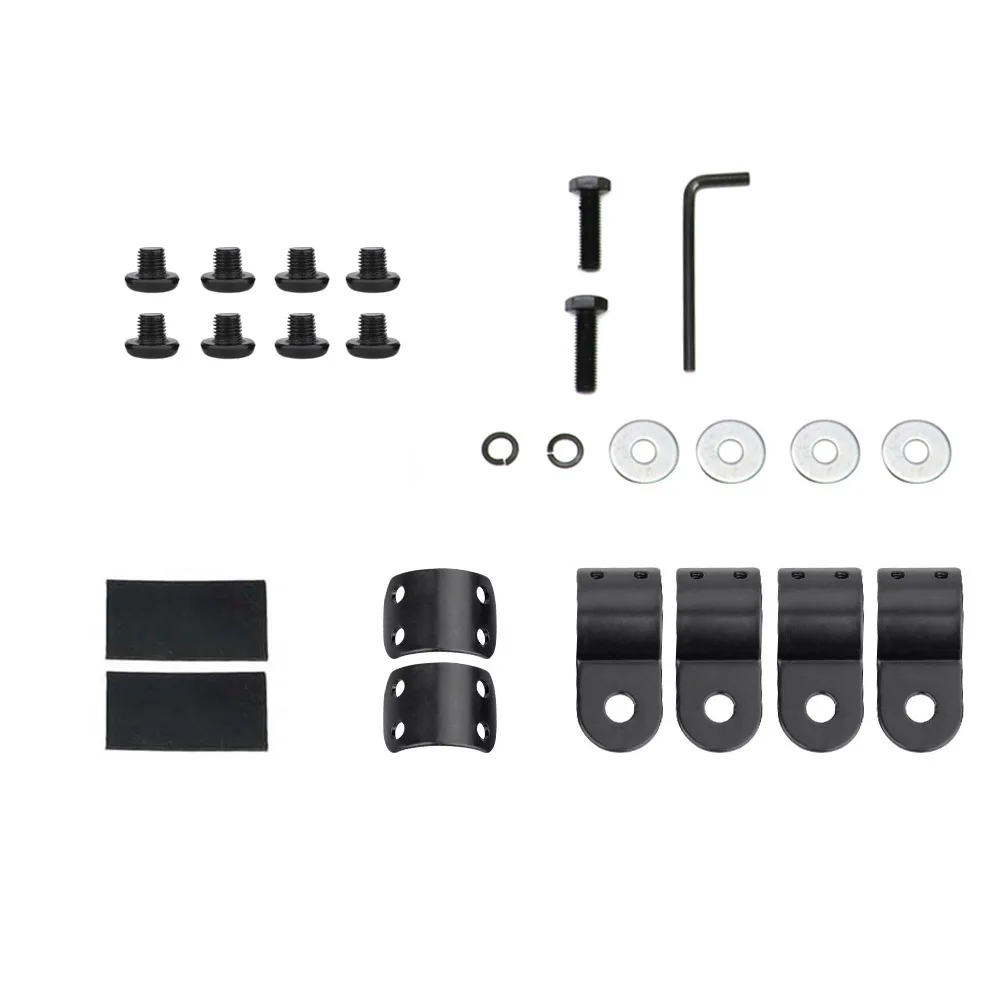 For Triumph Tiger 800 850 900 1050 1200 660 Trident 660 Accessories Highway Front Foot Pegs Folding Footrests Footpegs Clamps