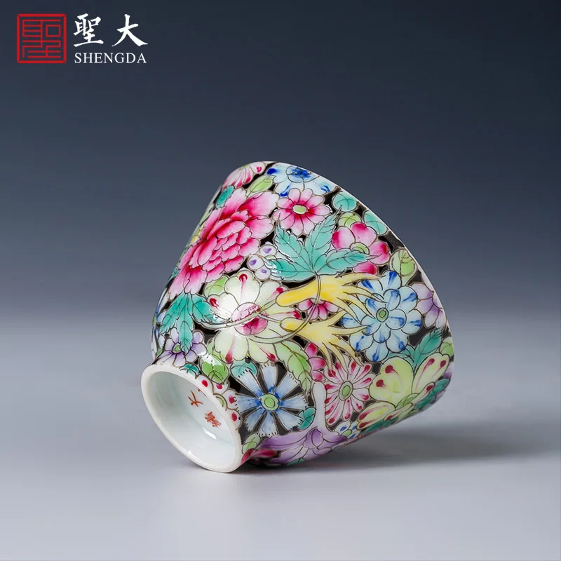 

|Shengda ceramic Kung Fu tea cup tea cup Master Cup Jingdezhen handmade tea set